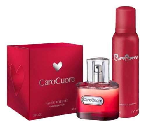 Perfume 90 Ml + Deo 123ml Caro Cuore 