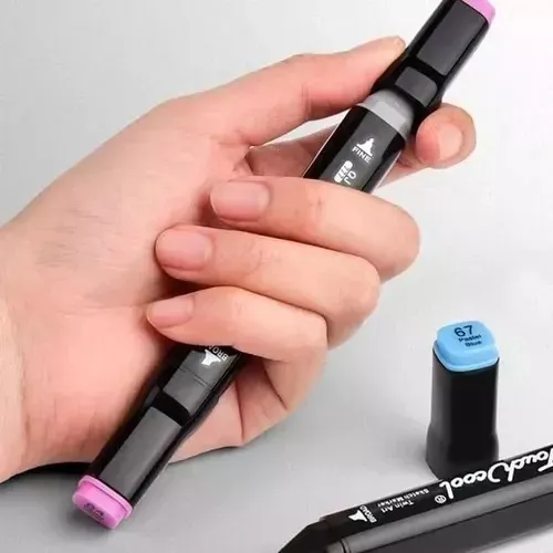 Kit De Marcadores X 80 Doble Punta