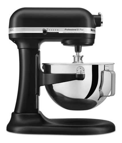 Batidora de pedestal KitchenAid Professional 5 Plus Series KV25G0X black matte 60 Hz 120 V