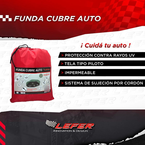 Imagen 2 de 8 de Funda Cubre Auto Impermeable Uv P/ Renault Kangoo Stepway L