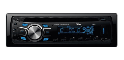 Radio Kl Sq-50 1din Cd Bluetooth Usb Mp3 Am-fm 240 Watts