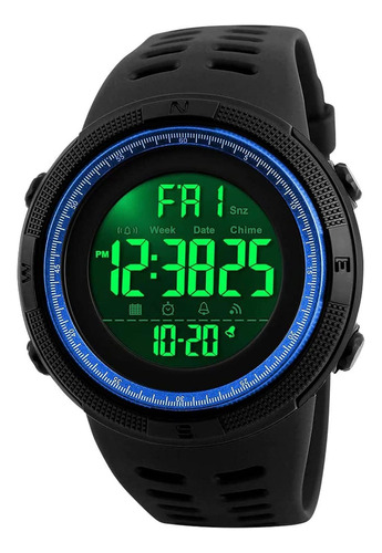 Men's Digital Sports Watch 50m Waterproof Led Military