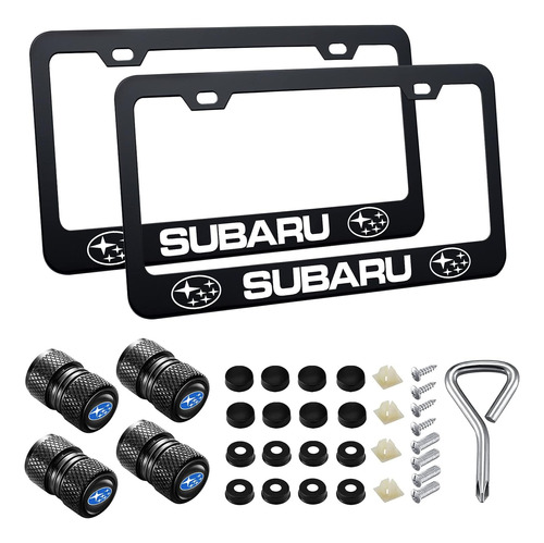 Marcos De Placa De Matrícula Compatible Subaru Foreste...