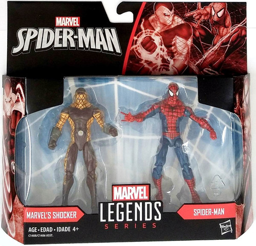 Marvel's Shocker Vs Spider-man Marvel Legends 3.75