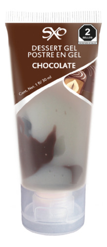 Lubricante Postre Oral Chocolate & Multiorgasmico 30g Chocolate Fresa