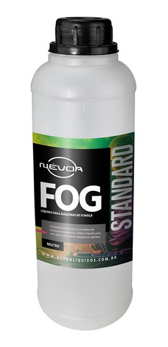 Fluido Fog Neutro Máquina De Fumaça Standart 1 Litro Nevoa
