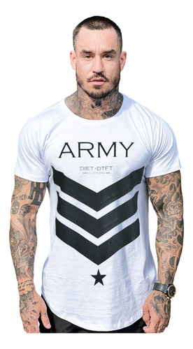 Camisa Camiseta Army Treino Academia Musculação Exército