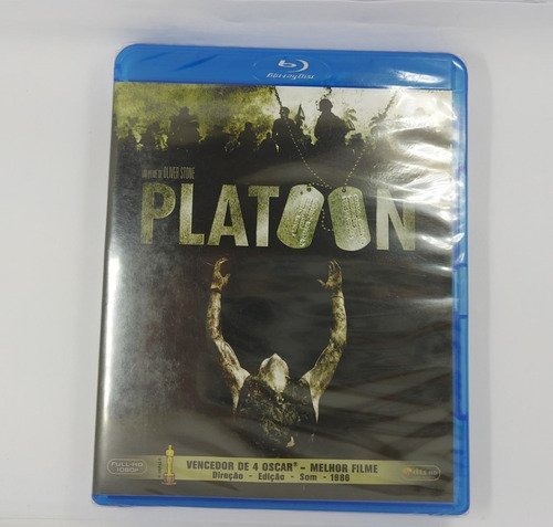 Blu Ray Platoon Oliver Stone ( Novo ) Lacrado Charlie Sheen