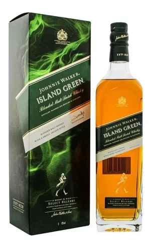 comprar Johnnie Walker Island Green 1 Litro Escocia.