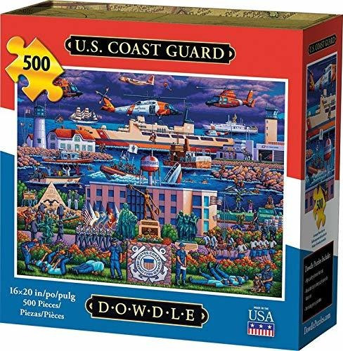 - Dowdle Jigsaw Puzzle - Guardia Costera De Ee. Uu. - 500 Pi