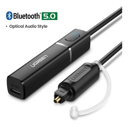 Transmisor Bluetooth 5,0 Tv Auriculares Pc Ps4 Aptx Le 3,5mm