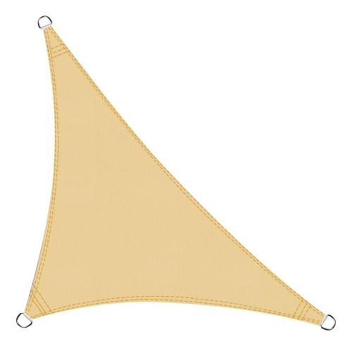 Toldo Vela Sombra Triangula 6x6x6 Con Filtro Uv