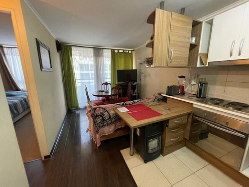 Dpto 2 Dorm. Amoblado Santa Rosa 265