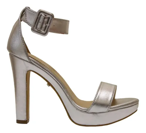 Zapatillas abiertas plateadas new arrivals