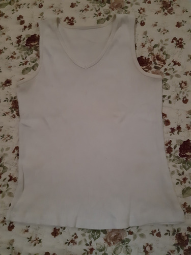 Musculosa Dnk De Algodón Usada Talle L Para Dama 