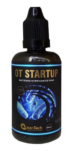 Ocean Tech Startup - 50ml - Bactérias Nitrificantes Vivas