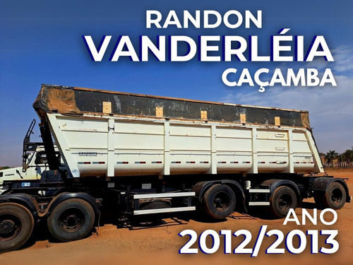 Carreta Vanderléia Randon 2012/2013 Caçamba 30 M3 = Guerra R
