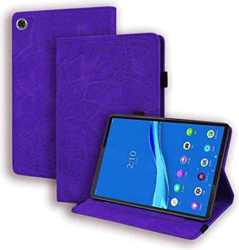 Techcircle Funda P/ Lenovo Tab M10 Plus 10.3 Soporte Morado