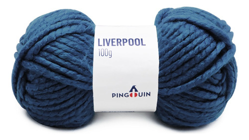 Fio Liverpool Pingouin 100g 50mts Tex 2000 Crochê E Tricô Cor 0513- Natie