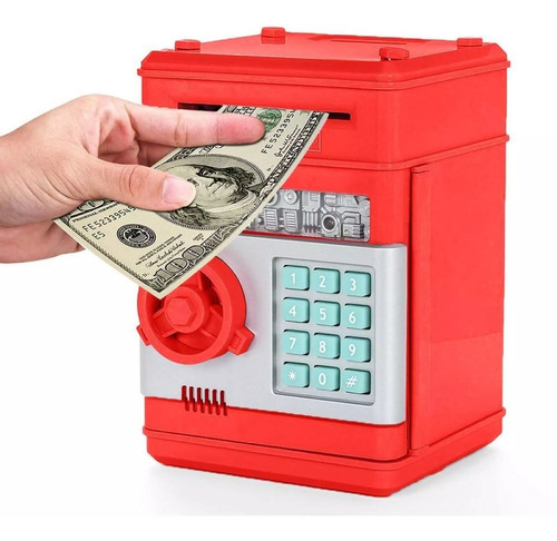 Mini Caja Fuerte De Ahorro Alcancía Automática