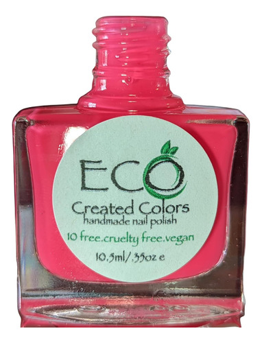 Esmalte De Uñas Neon Rosa Verano Amoroso 10 Libre Crue...