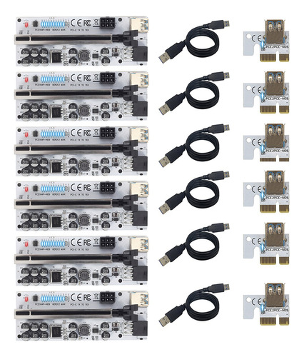 6 Unidades Ver012max Usb 3.0 Pci-e Riser Max Express Cable R