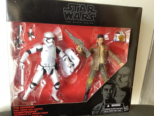 Star Wars The Black Series 2 Pack Poe Dameron Y Stormtrooper