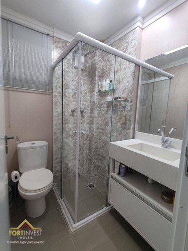 Imagem 9 de 20 de Apartamento Com 3 Dormitórios À Venda, 130 M² Por R$ 850.000,00 - Canto Do Forte - Praia Grande/sp - Ap4681