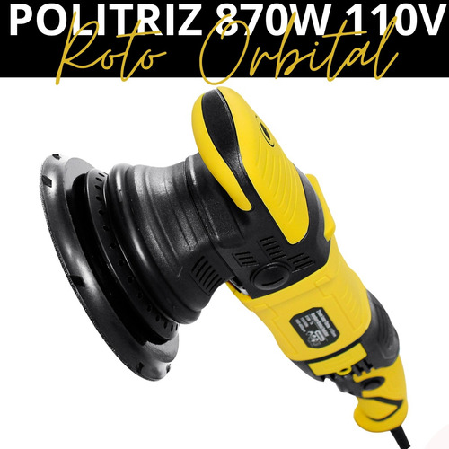 Politriz Rotta376 Roto Orbital Premium 6 Polegadas 110v