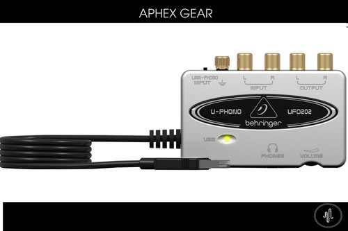 Interface Behringer Usb Ufo202 Para Vinilos Y Cintas