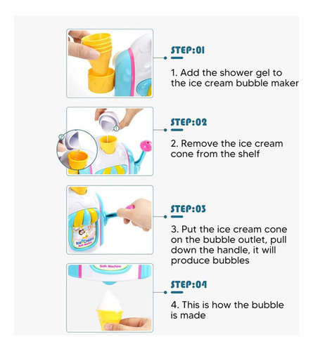 Yy Máquina Para Hacer Espuma De Helado Para El Baño