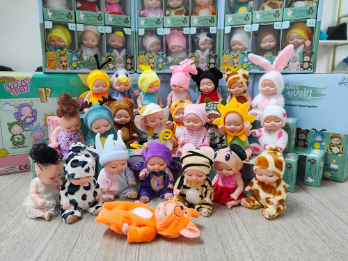 Mini Muñeca De Renacimiento, Muñeca En Miniatura Con Caja De