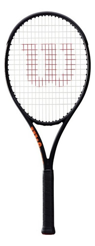 Raqueta Tenis - Burn 100 Cv - Wilson Color Gris oscuro Tamaño del grip 4 1/4