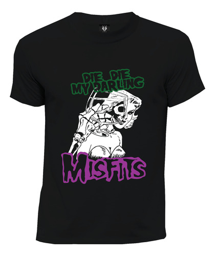 Camiseta Rock Die Die My Darling Misfits 