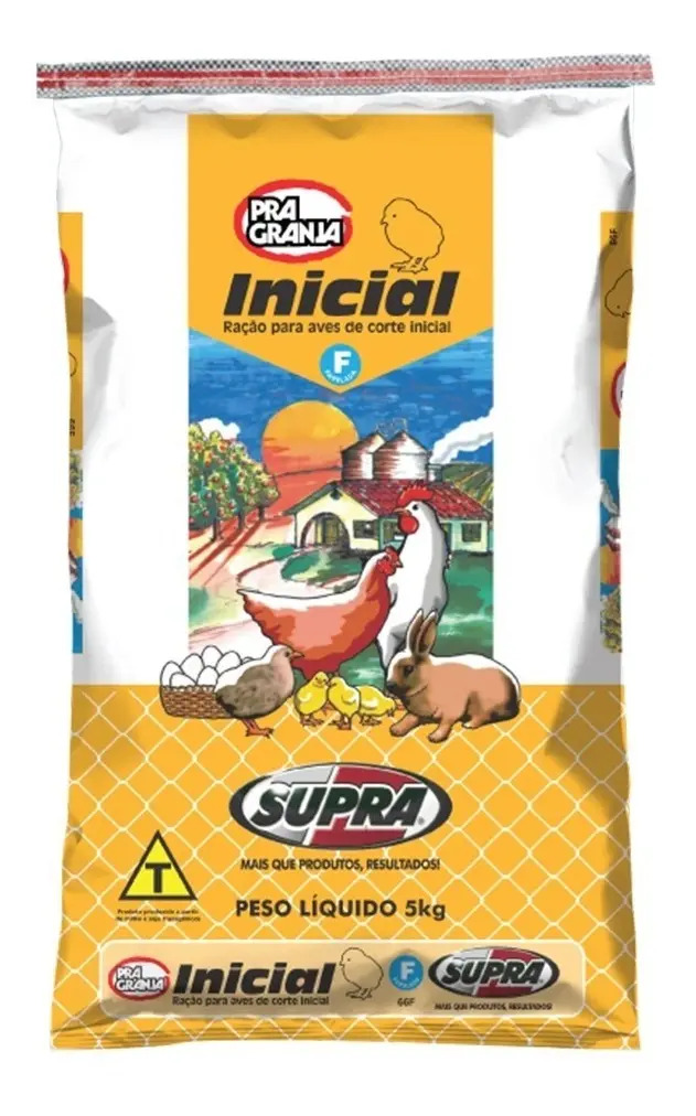 Ração Supra Pra Granja Inicial Farelada 5kg