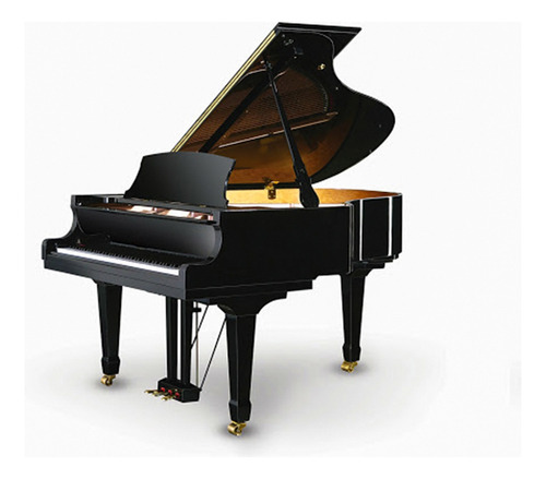 Piano De Cola Negro Brillante Baby Grand