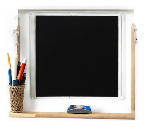 Apagador Quadro Branco E Lousa De Vidro Com Porta Caneta