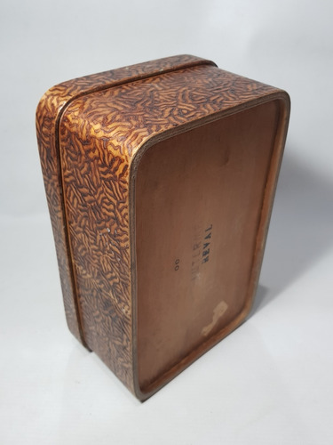 Imagen 6 de 8 de Antigua Caja Bombones Romántica Art Nouveau Madera Mag 58678