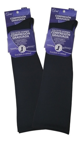 Imagen 1 de 1 de 2 Calcetines De Compresión Graduada Venas Varicosas Varices