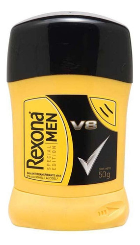 Rexona Men Desodorante En Barra V8 50gr