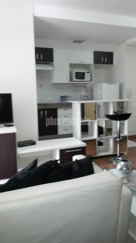 Imagem 8 de 14 de Flat Para Locação - R$ 5.500 1 Dormitório 1 Vaga - Pj52236