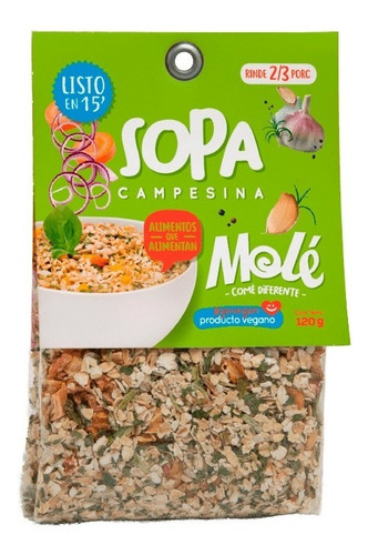 Sopa Campesina 120gr Mole