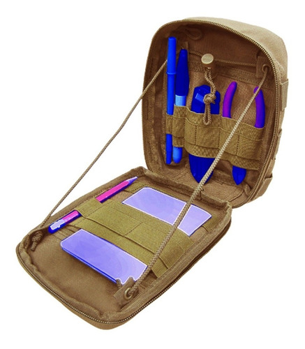 Pouch Condor Sidekick Bolso Porta Accesorios Premium Color Coyote