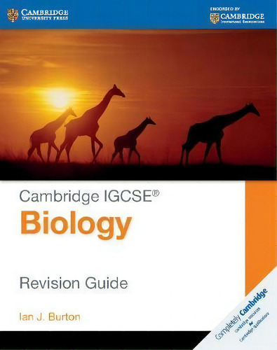 Cambridge Igcse (r) Biology Revision Guide, De Ian J. Burton., Vol. 1. Editorial Cambridge University Press, Tapa Blanda En Inglés