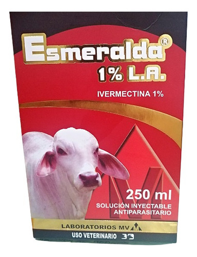 Esmeralda Ivermectina Veterinaria Al 1% L A X 250ml