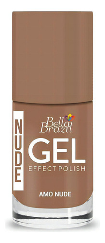 Esmalte Gel Amo Nude Bella Brasil 8ml