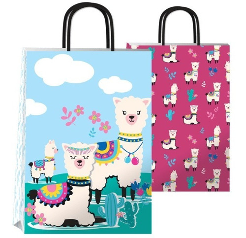 Bolsa De Regalo Romipack Llama 22x30 X Unidad