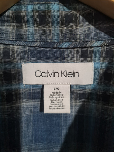 Camisa Calvin Klein Talle L Hombre (Usado)