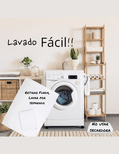 Colchón Impermeable Cuna 60x90 Cm Funda Lavable