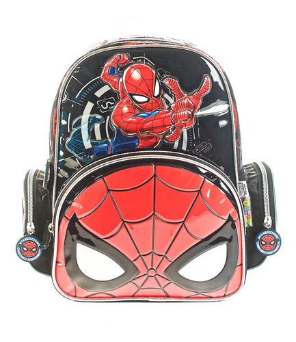 Mochila Spiderman Go Spidey Espalda 12 Original